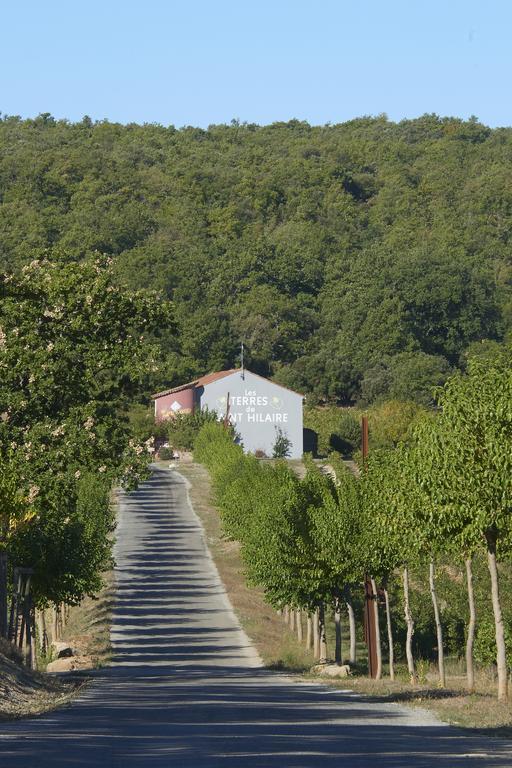 Bed and Breakfast Les Terres De Saint Hilaire Ollières Exterior foto